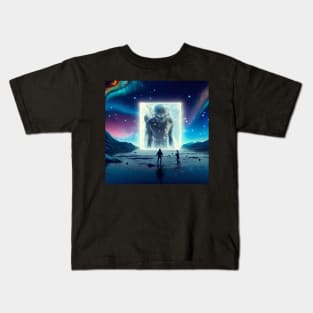 Alien Contact . Kids T-Shirt